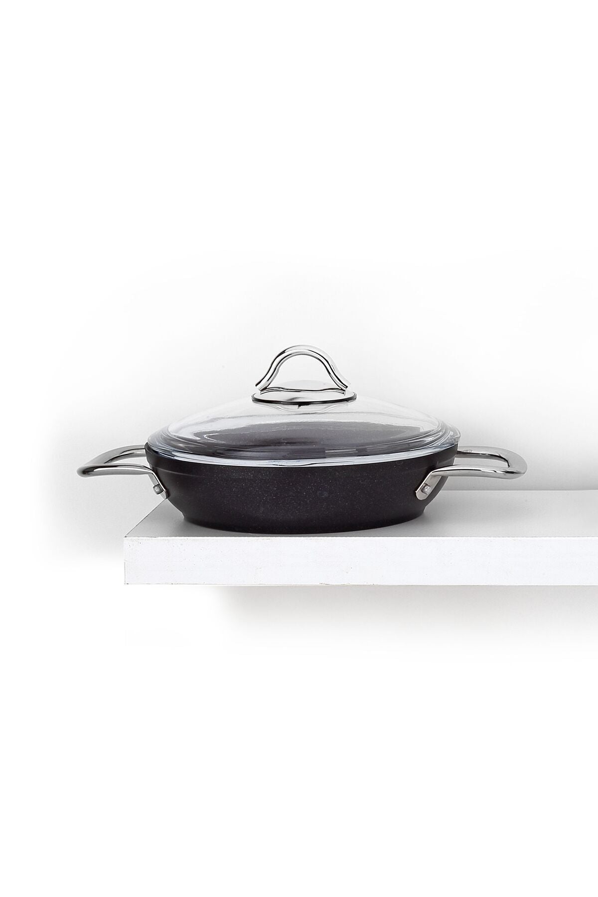 Bonera Pro-Plus 18 Cm Titanyum Kapaklı Sahan