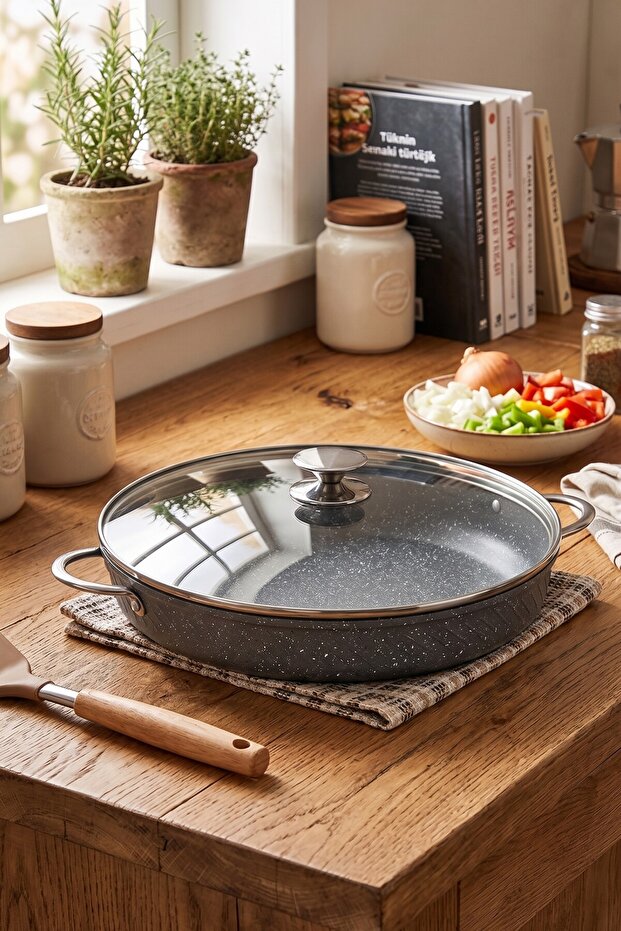 Bonera Granit Fırın Tepsi 38 Cm