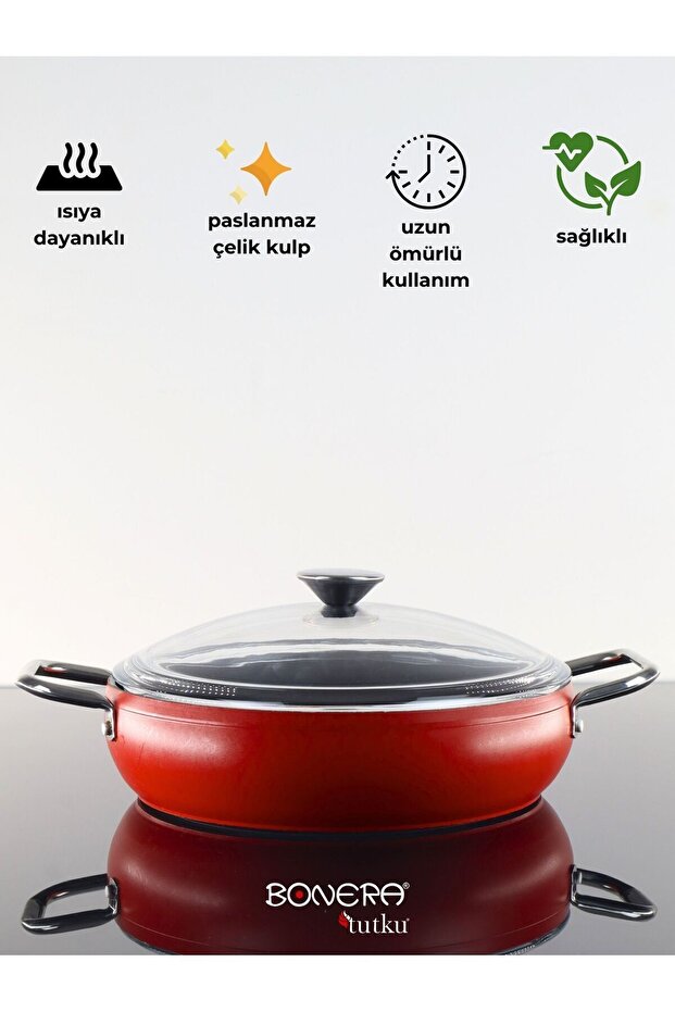 Bonera Pro-Plus 26 Cm Kırmızı Karnıyarık