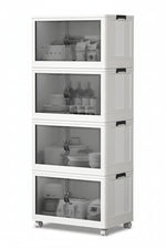 Kitchen Life Tekerlekli Portatif Düzenleyici Saklama Dolabı – 4 Katlı