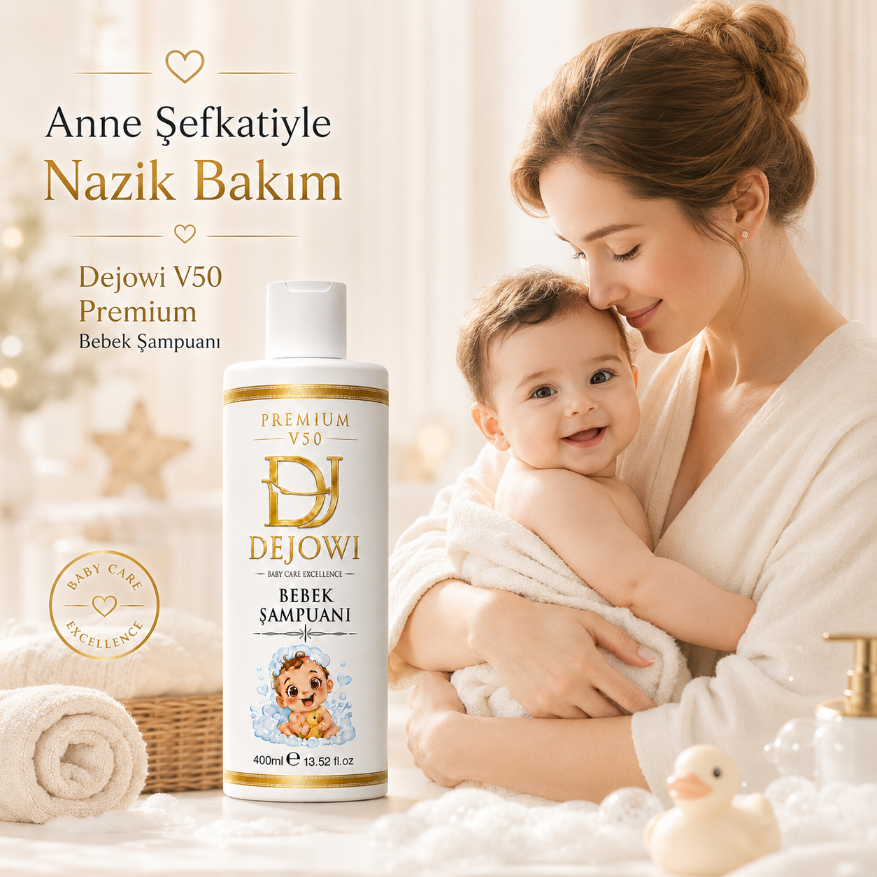 Dejowi V50 Premium Bebek Şampuanı 400 ml