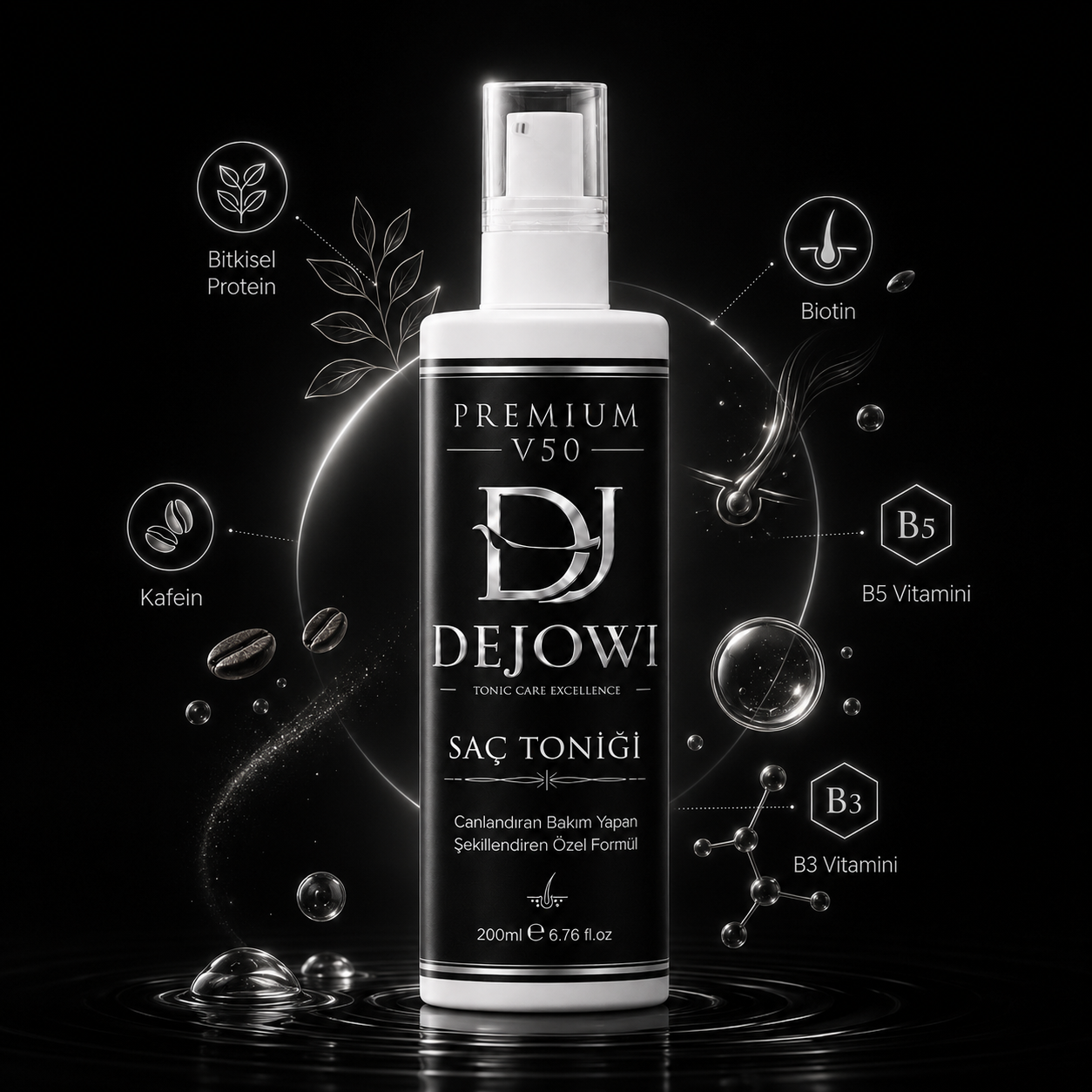 Dejowi V50 Premium Saç Toniği 200 ml