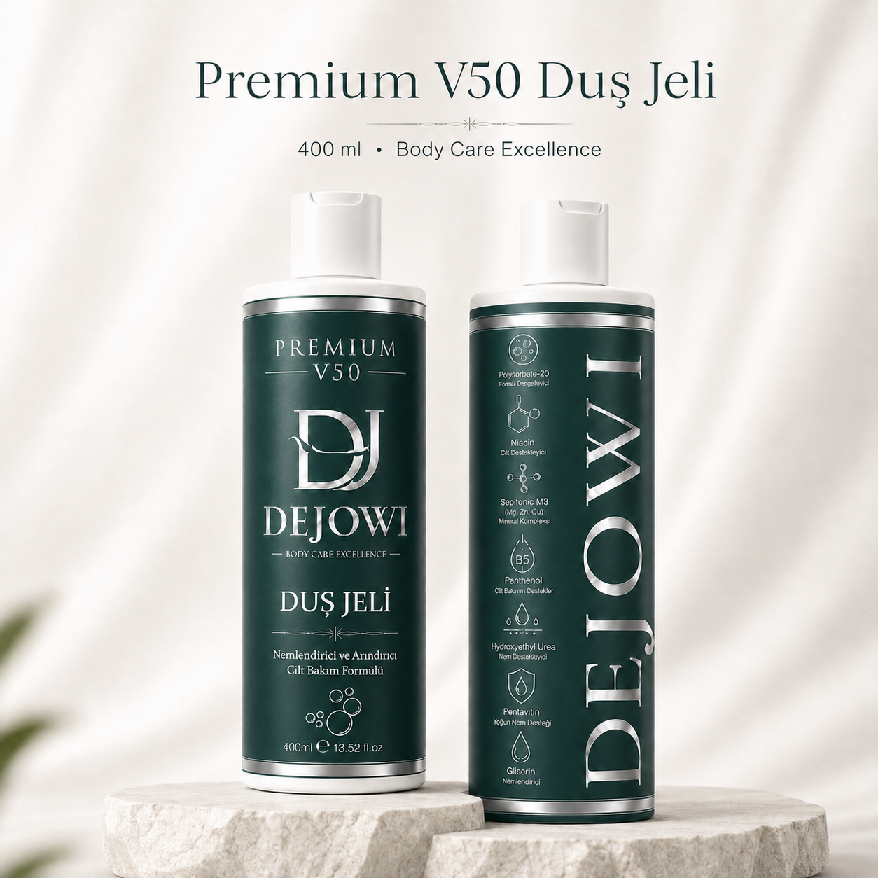 Dejowi V50 Nem Dengeleyici Duş Jeli 400 ml