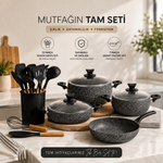 Velora 19 Parça Premium Mutfak Seti