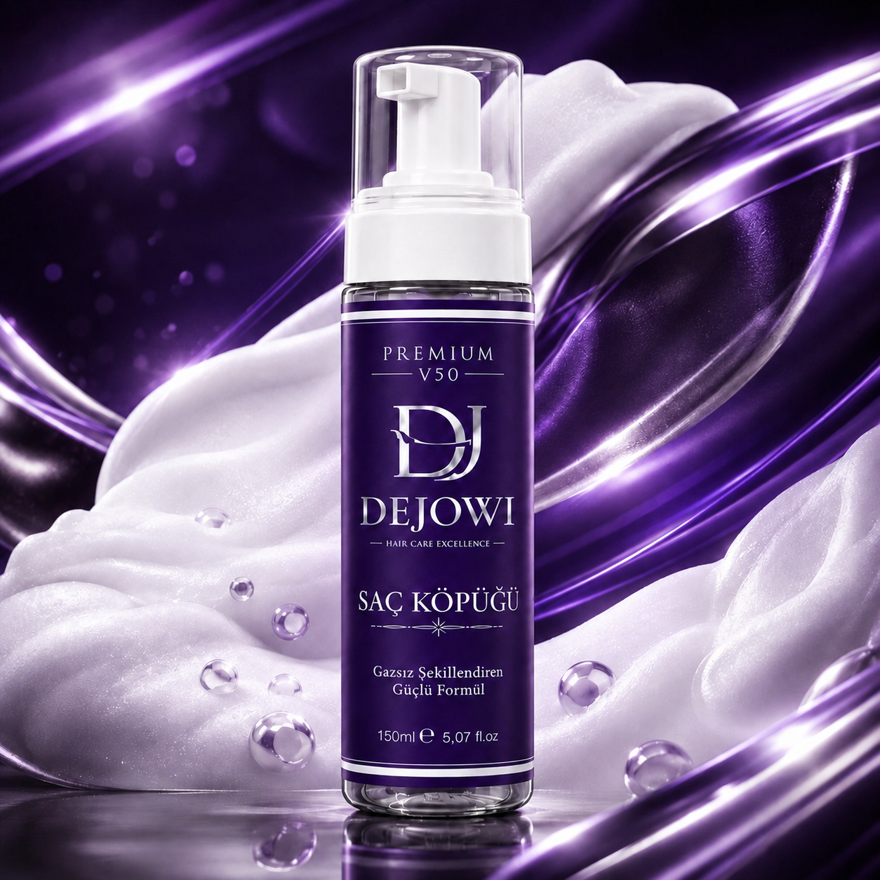 Dejowi V50 Şekillendirici Premium Saç Köpüğü 150 ml