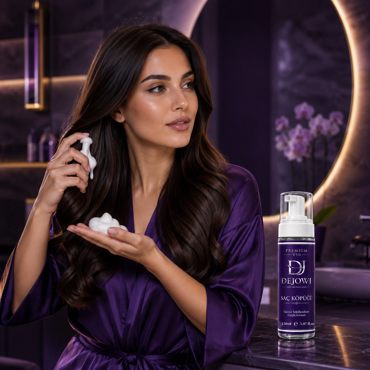 Dejowi V50 Şekillendirici Premium Saç Köpüğü 150 ml