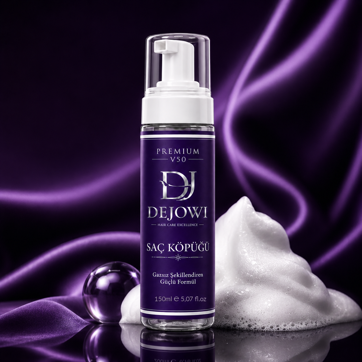 Dejowi V50 Şekillendirici Premium Saç Köpüğü 150 ml